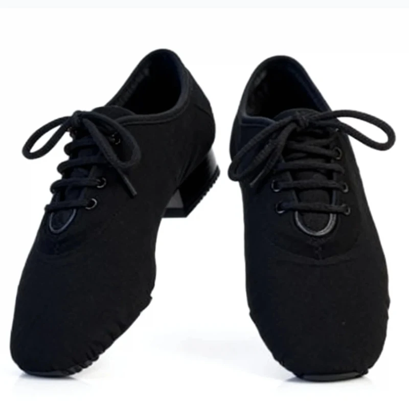 

Кроссовки BD Dance Shoes Мужская обувь Square Dancing Social Ballroom Latin 309 Black 317 Modern Shoe Hot Oxford Heel 25 мм Canvas