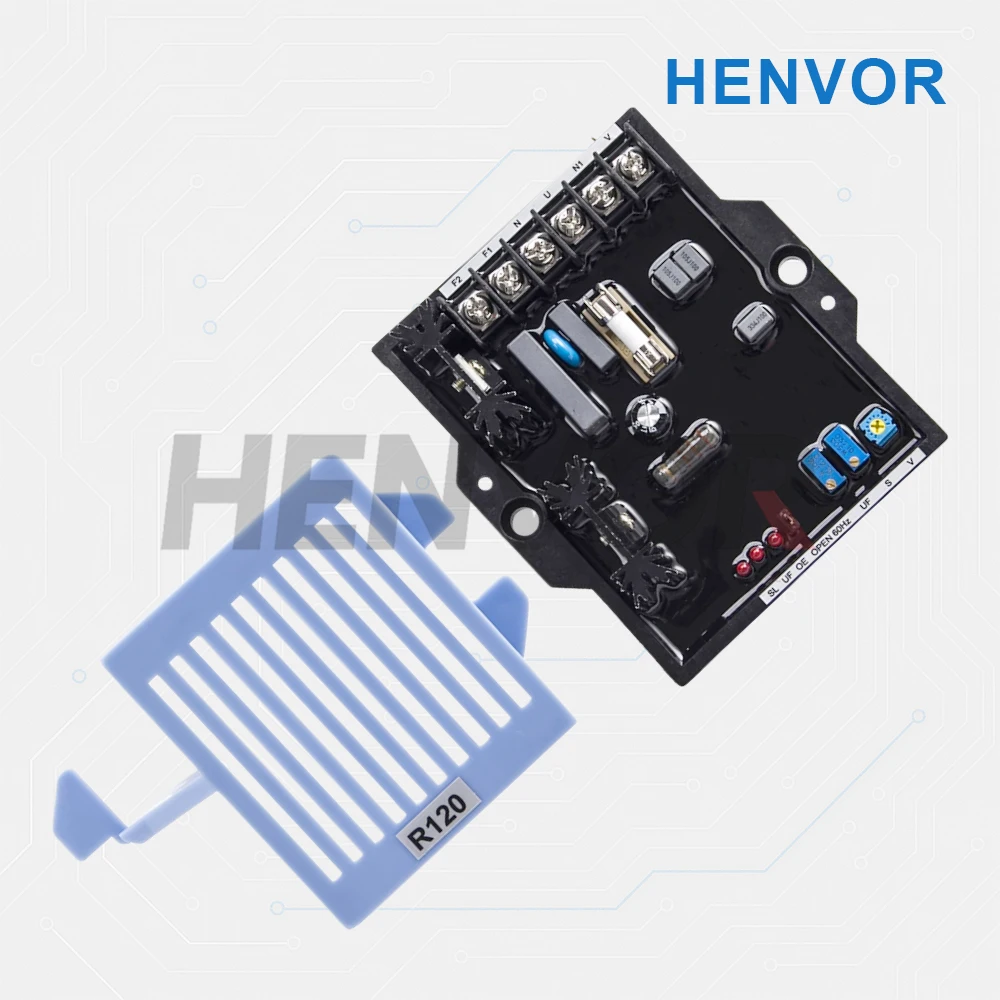 New R120 AVR Automatic Voltage Regulator for Leroy Somer Generators – Stabilizer Control Board, Power Generator Accessories