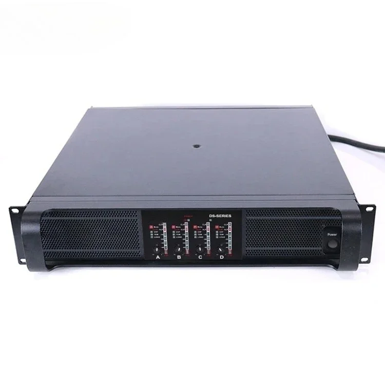 

22000q Class Td 2u 4000w 4 Channel Power Amplifier Professional Audio Sound