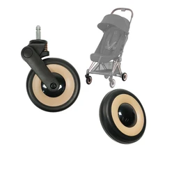 Stroller Wheel For Cybex Coya Buggy Wheel Each For Front Or Rear Wheel With Tire Axle Direct Replace Baby Trolley Accessories