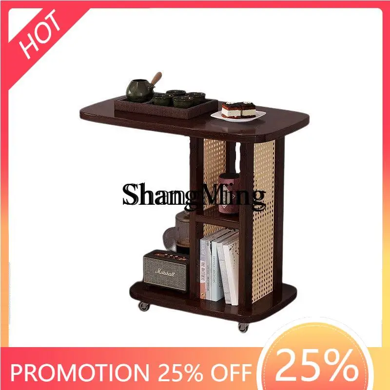 

ZYY premium exquisite bedside table simple small household bedside storage modern storage bedroom shelf side few beds