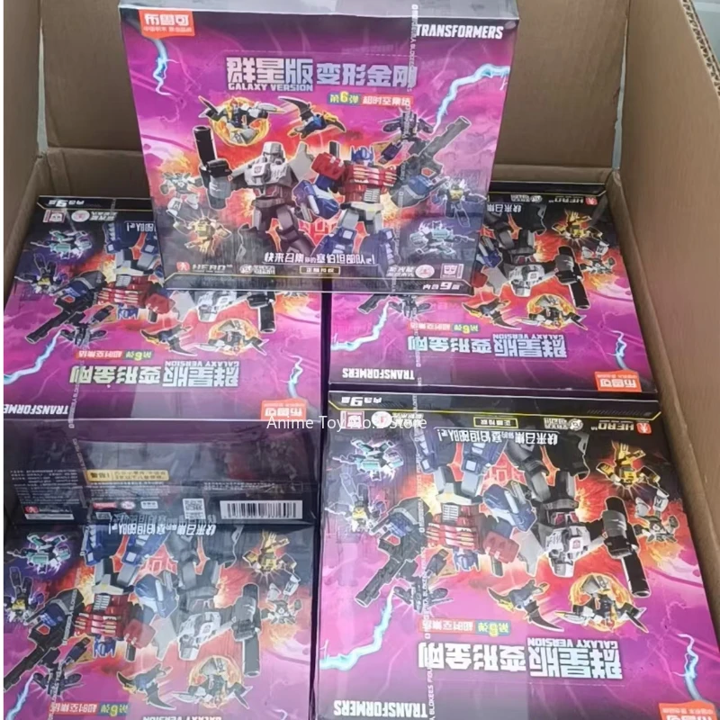 Original Transformation Robot Model Stellar Edition Blind Box Optimus Prime Anime Action Popular Favorites Figure Deformation