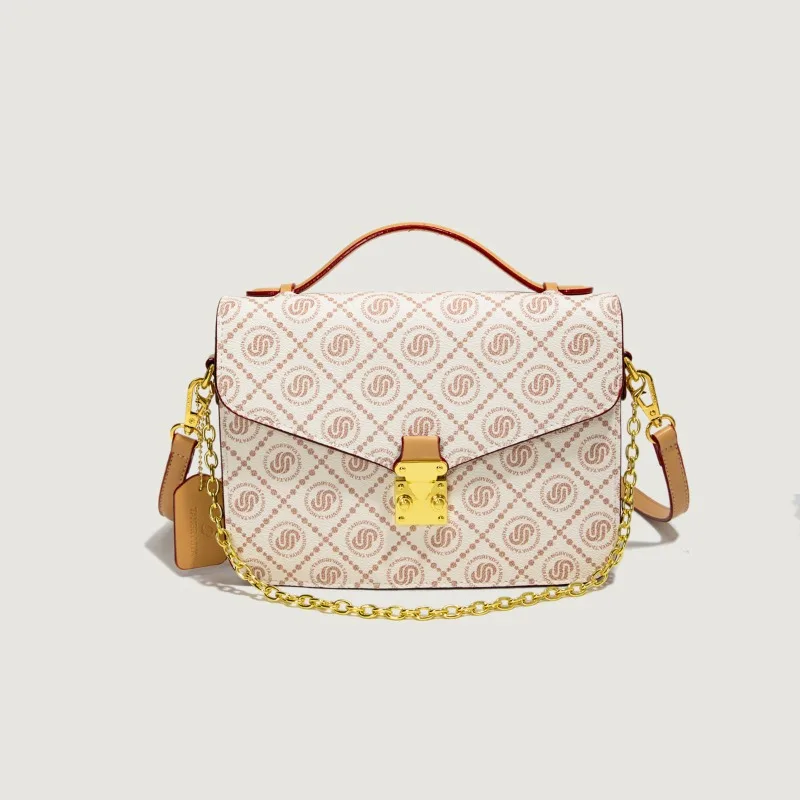 

Стильная женская сумка через плечо — легкая сумка через плечо с декоративными кисточками и внутренним карманом на молнии