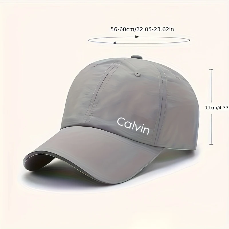 シンプルで通気性の良い野球帽1個、アウトドアスポーツやビーチ旅行に必須、男女兼用、ギフトに最適です。