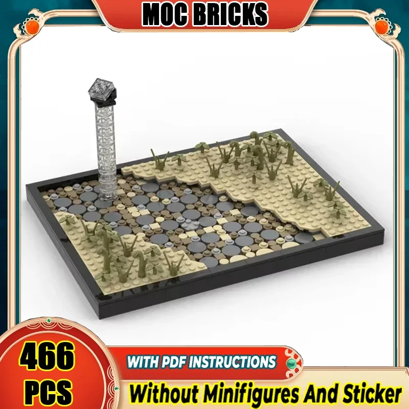 

Звездный фильм Moc, строительные блоки, индийская витрина, модель, технология, кирпичи, сделай сам, сборка, строительная игрушка, праздничные подарки