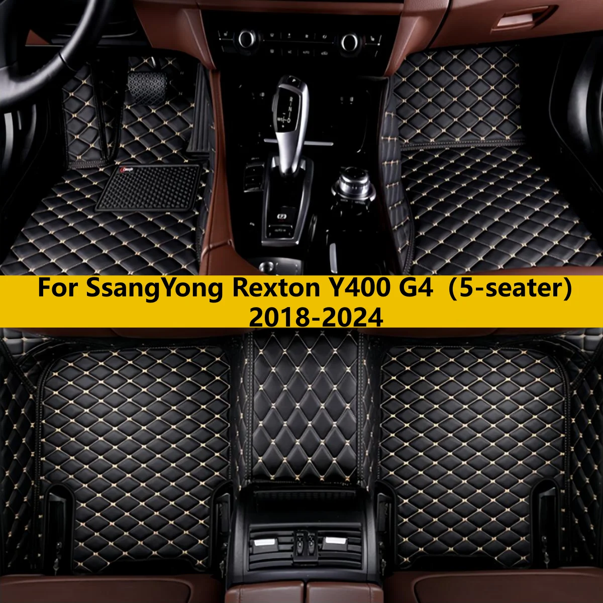 

Автомобильные коврики для SsangYong Rexton Y400 G4 (5-местный) 2018 2019 2020 2021 2022 2023 2024, ковры, подкладки для ног, аксессуары