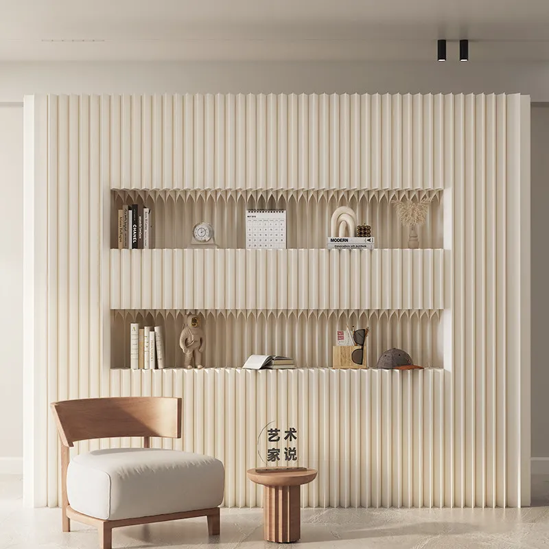 Paper screen partition, storage, booth wall removable false wall, office beauty salon partition,  room divider panel 자바라 파티션
