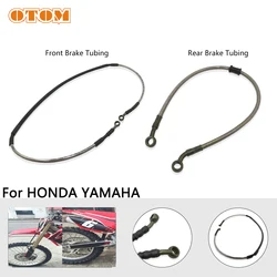 For HONDA YAMAHA Front Rear Brake Hose Motorcycle Accessories Brake Oil Tubing Cable CR125 CRF250R CRF450RX CRF250L YZ250F YZ125