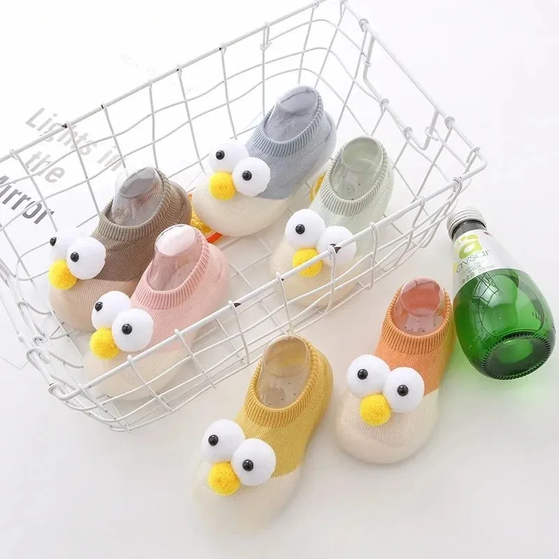 

Baby Socks Shoes Infant Color Matching Cute Kids Boys Shoes Doll Soft Soled Child Floor Sneaker Toddler Girls First Walkers