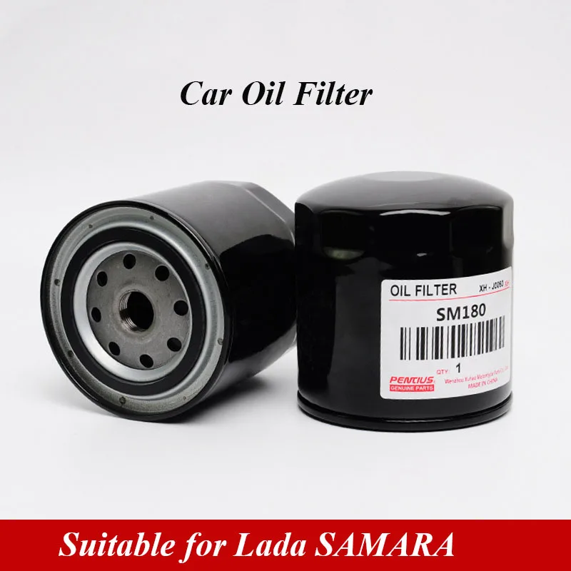 Car Engine Oil Filter SM180 for LADA SAMARA 2108 2109 2115 2113 2114 Series Hatchback 1.5