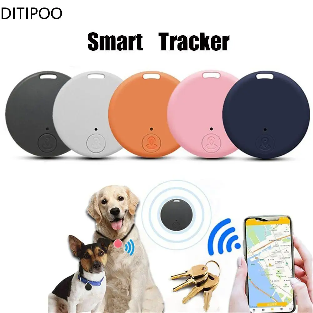 

Mini Bluetooth 5.0 Wireless Tracker For Pet Dog Cat Kids Wallet Key Finder Smart Tag Activity Trackers Locator Device