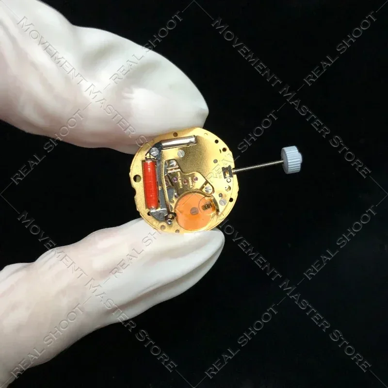 RONDA 785 New Original Swiss Calendar Quartz Movement Gold and Silver Movement Watch Mouvement Accessories