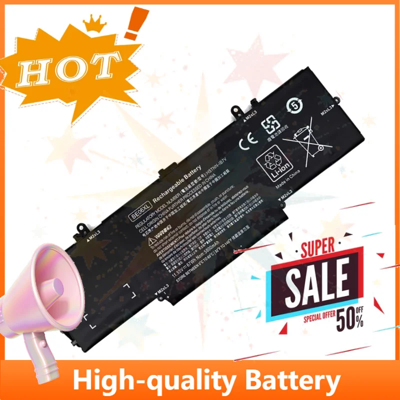 SWZY BE06XL 67Wh Laptop Battery for HP Elitebook Folio 1040 G4 Series 918045-1C1 HSTNN-IB7V HSTNN-DB7Y HSN-Q02C 918180-855 91804