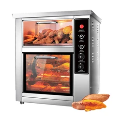 Sweet Potato Oven Corn Stainless Steel Rotisserie Grilled Automatic Rotary  Commercial Stove Roast  Desktop Chicken Oven