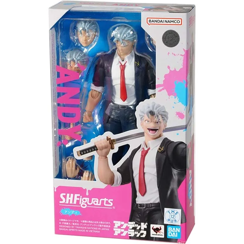 

Special OfferBandai Unad Unluck Anime Figure SHF Andy Unluck Izumo Fuko Action Figure Collectibles Mol High Poseability Toys Boy
