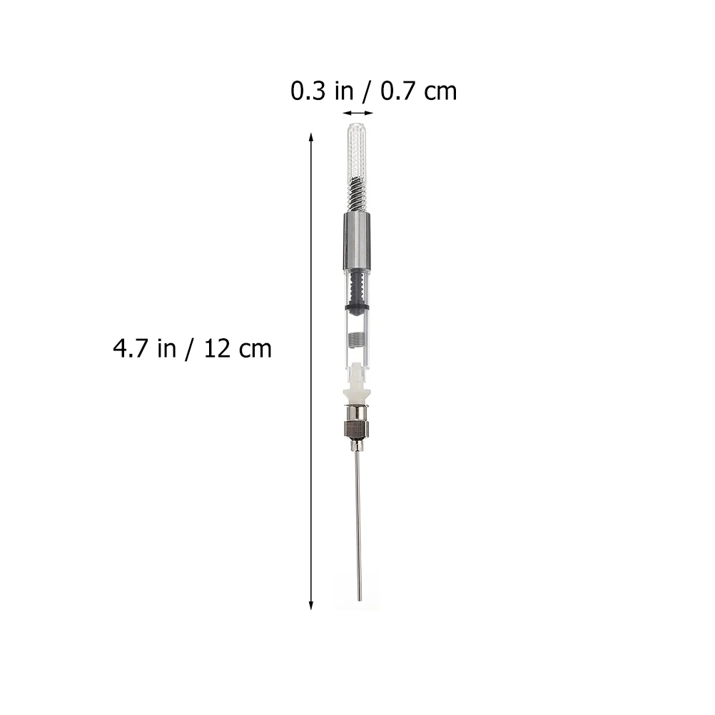 4 Pcs Fountain Pen Converter Stainless Steel Ink Refill Assistant Compact Lightweight Portable Student Supplies