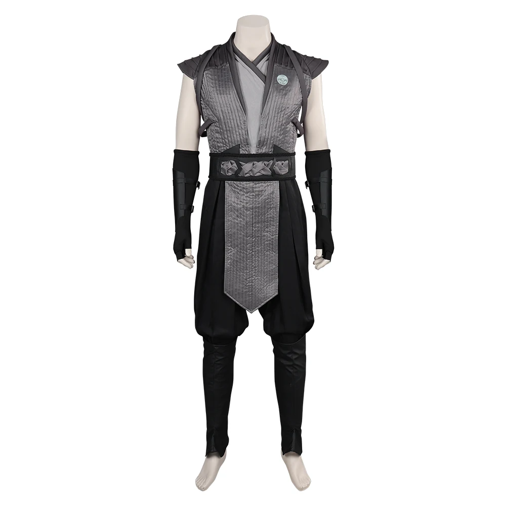 Game Mortal Cos Kombat Smoke Cosplay Top Pants Costume For Adult Men Boys RolePlay Outfit Halloween Carnival Party Disguise Suit