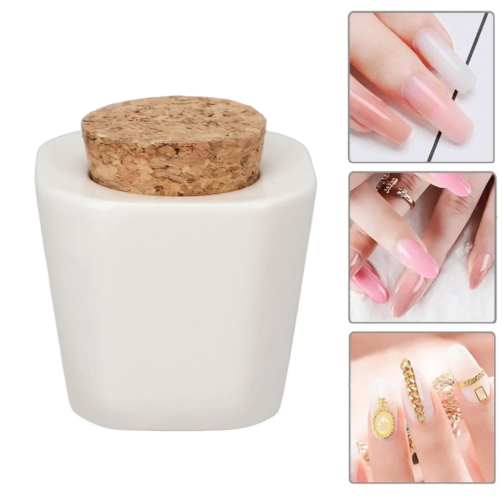 Keramik für Nagel bürsten reiniger Cup-Gel-Polierent ferner für Nail Art & Salon