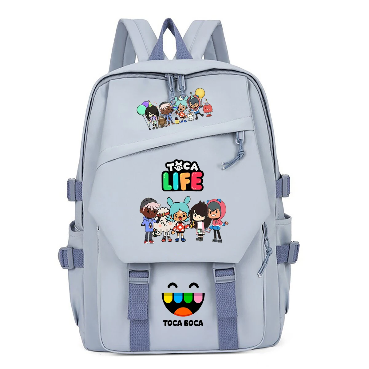 Korean Student Lifestyle - Mochila escolar infantil com estampa Toca