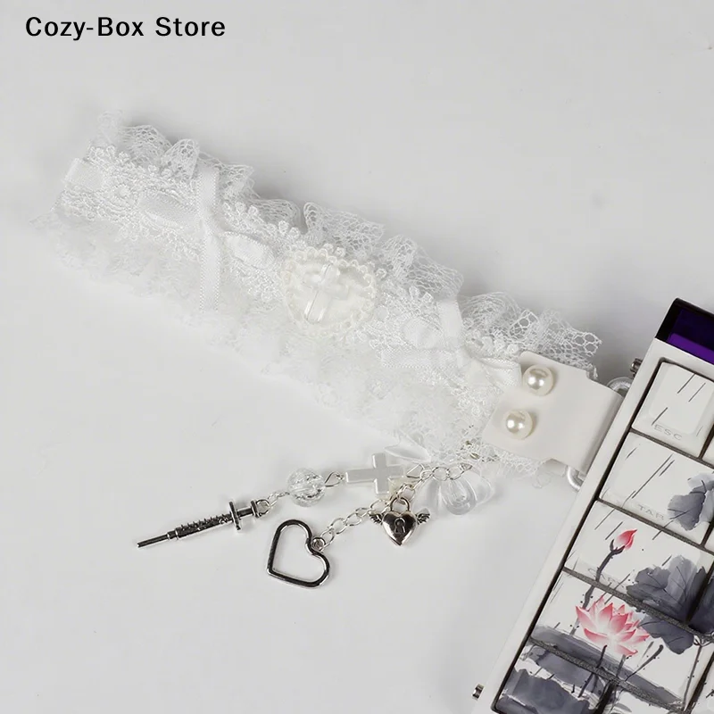 [ZY]Universal Lace Keyboard Ribbon Mechanical Keyboard Strap Personalized Keyboard Ribbon Keyboard Decor Accessories[ZY]