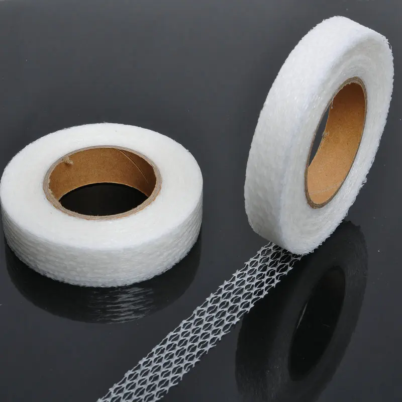 20mm Mesh Interlining Fusible Fabric Fusing Tape Adhesive Iron-on Hemming Tape DIY Sewing Adhesive Interlining Garment Quilting