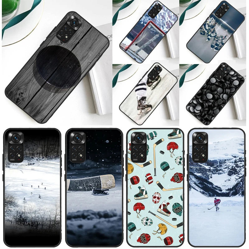 Ice Hockey Sport Case For Xiaomi Redmi Note 12 11 10 9 8 Pro 9S 10S 11S 12S Redmi 12C 9A 9C 10A 10C Coque