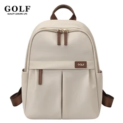 Mini Mochila pequeña de GOLF para mujer, monedero con múltiples bolsillos, bolsas con cremallera, simples para viajes, estudiantes universitarios