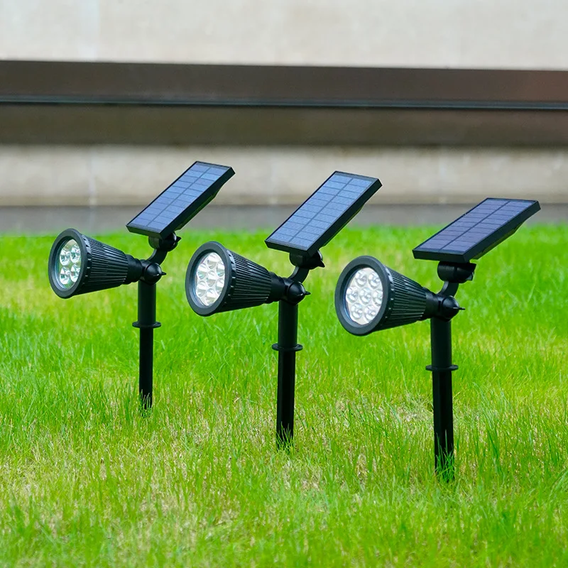 

Солнечный светильник для газона, уличное украшение для сада, шипованные фонари, солнечный прожектор для дерева, дорожки для травы, двора, прихожей, ландшафтное освещение
