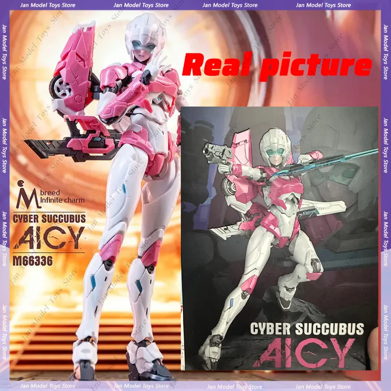 Meili Infinity Transformation M66336 Arcee CYBER SUCCUBUS AICY Action Figure KO Model Kit Assembled Mech Robot Gift Toy Custom