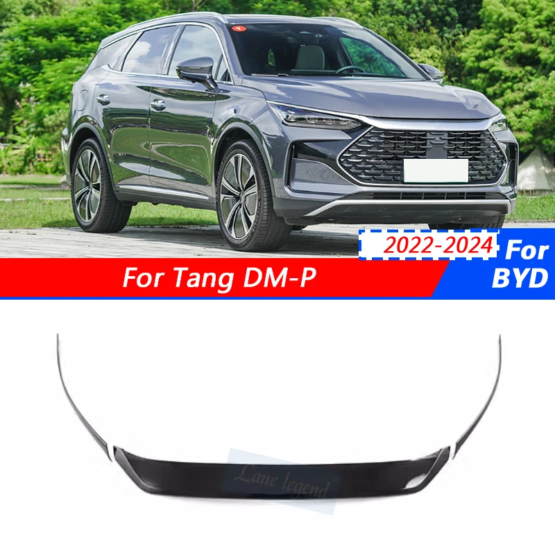 

For BYD Tang DM-P 2022 2023 2024 Car Accessories Front Center Mesh Grille Grill Cover Radiator Strip Trim Decoration