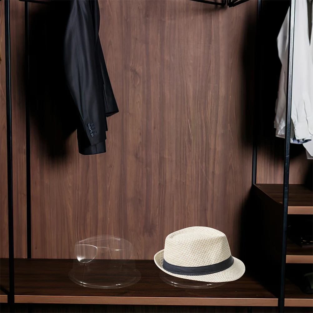 

20pcs Hat Rack Support St Transparent Plastic Home Holder Cowboy Hats Baseball Caps Display Storage Travel