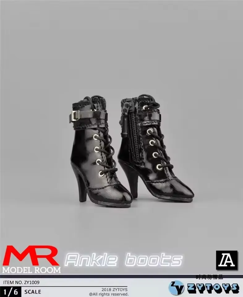 1/6 Female High-Heeled Boots Action Figure 12'' ZY1019 ZY1045