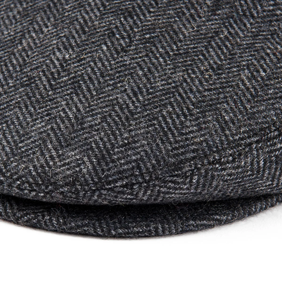 VOBOOM Wool Tweed Herringbone Flat Cap Newsboy Caps Men Women Classic Cabbie Driver Hat  Beret for Male Golf Hunting Ivy Hats