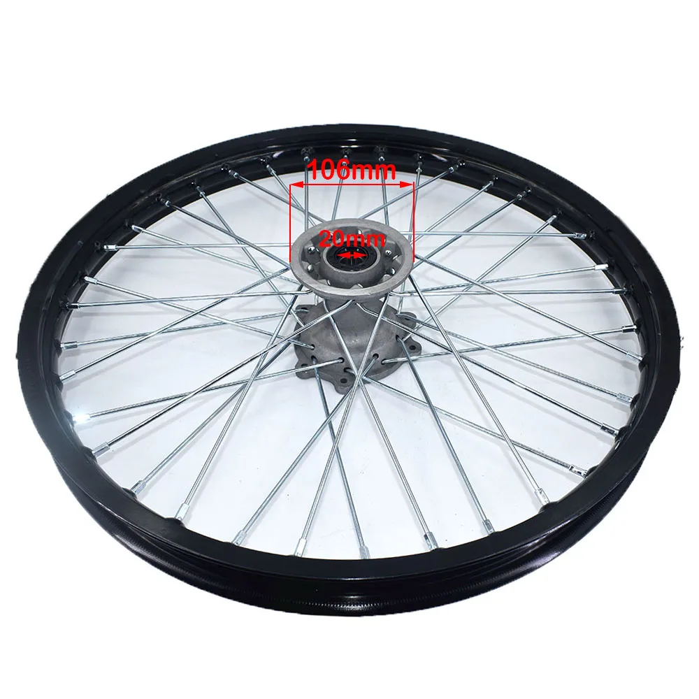 Motorcycle 1.60x21 inch Front Rims Aluminum Alloy Wheel Rims with Disc Brake For CRF250R/X CRF450R/X Motorcycle Bike view 5