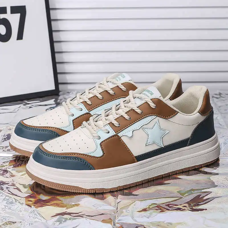 

Мужские кроссовки на плоской подошве в стиле хип-хоп для оптовой перепродажи, белые, больших размеров, спортивные, теннисные, кеды, сапатилья