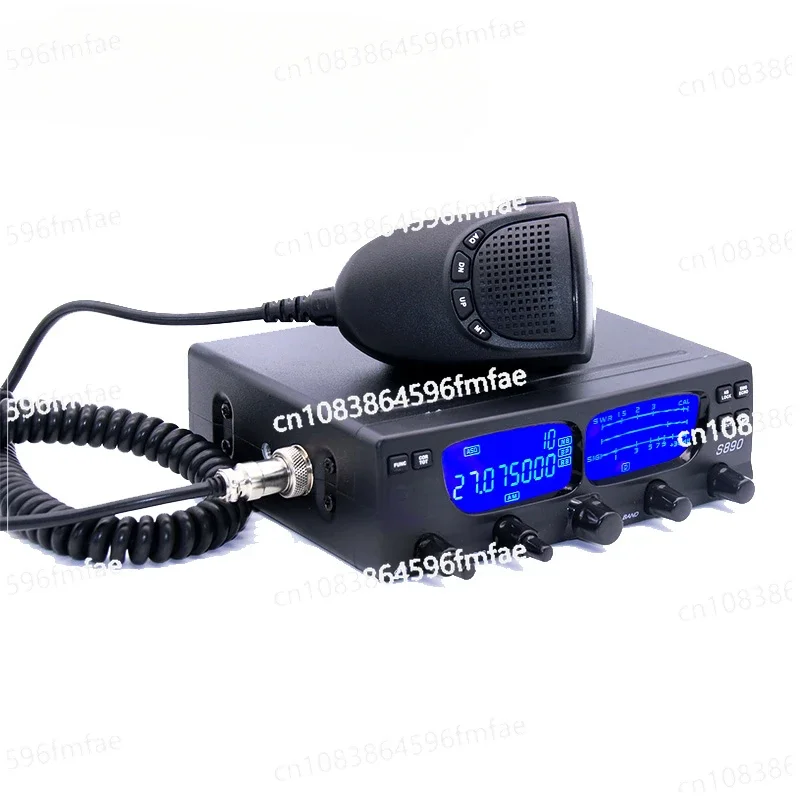 

S890 AI Шумоподавление CB AM FM SSB LSB USB PA 27 МГц Автомобильное морское мобильное радио Автомобильная рация