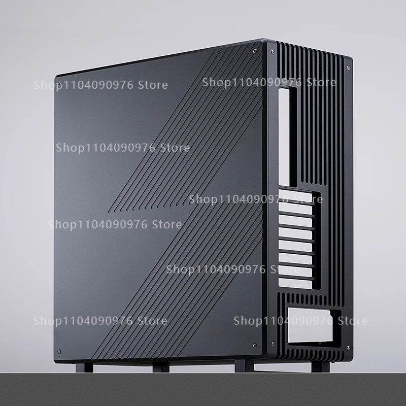 

M60 Aluminum alloy computer case, all aluminum, split tower water-cooled desktop side transparent