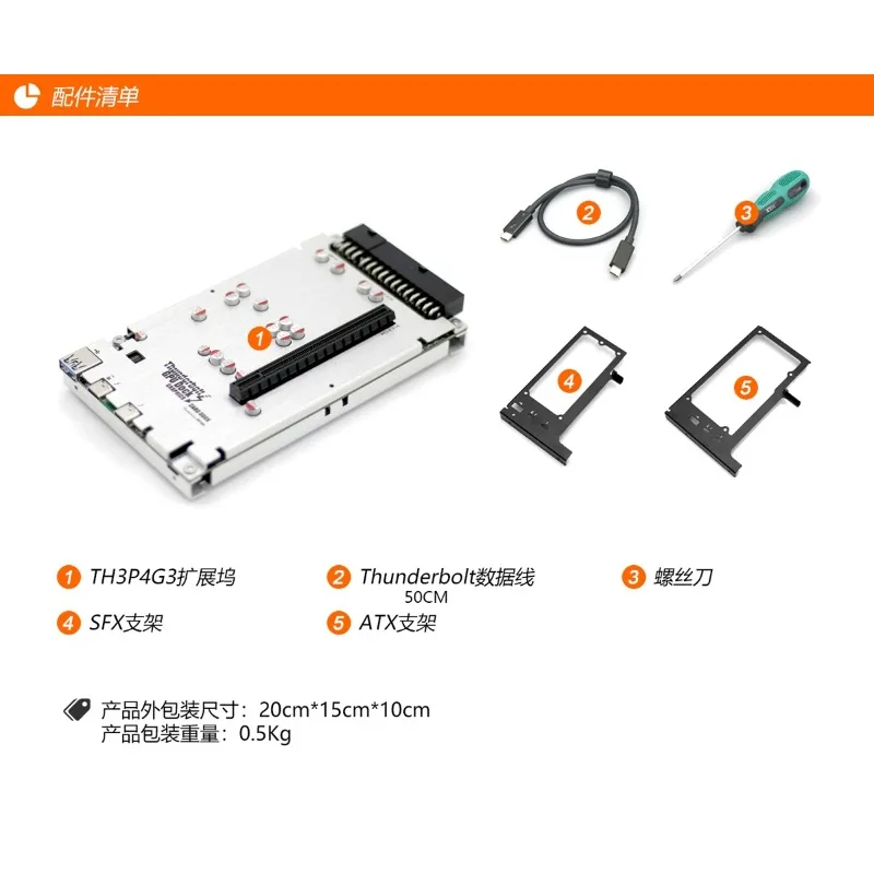 

Док-станция для видеокарты Th3p4G3 3Usb4