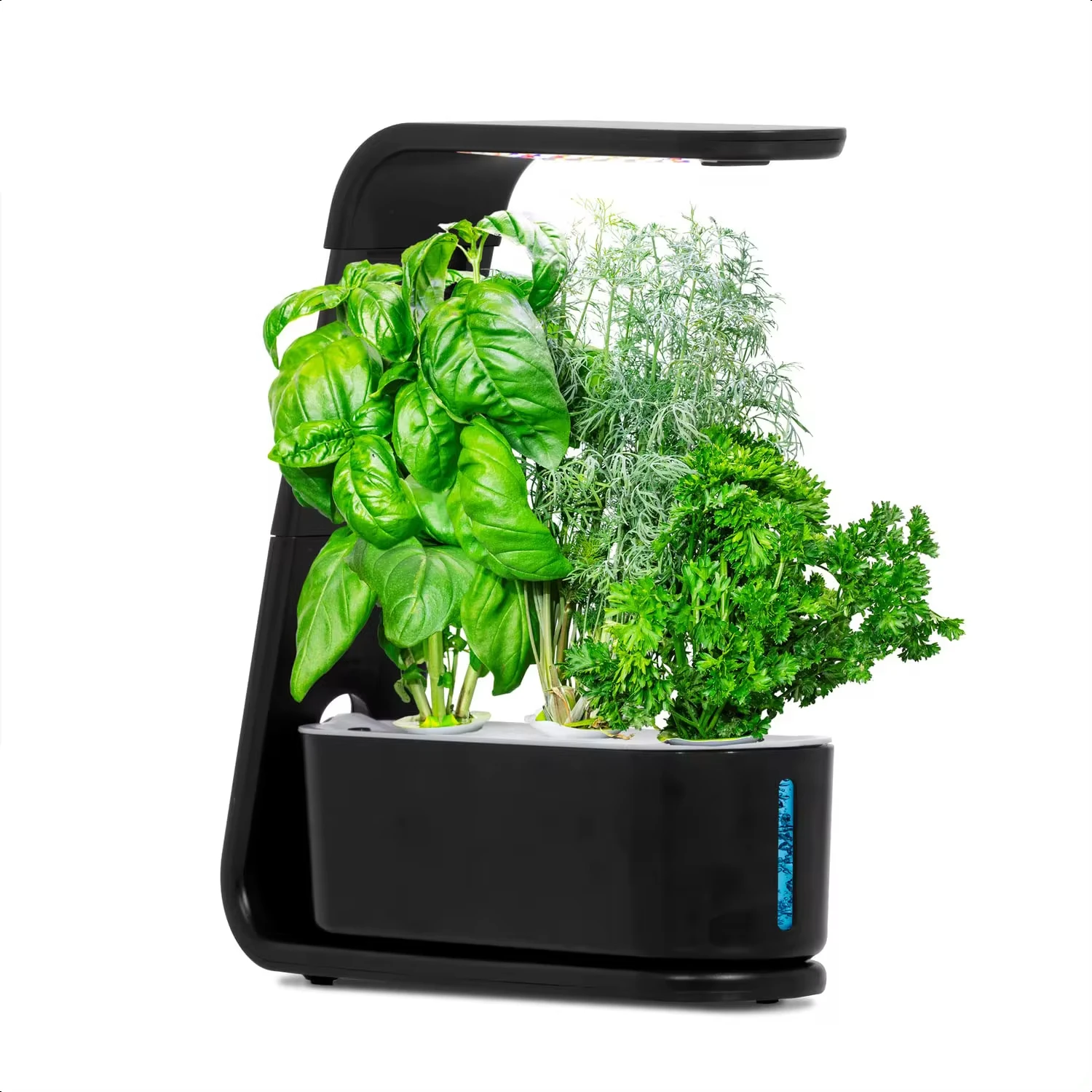 

Hydroponics Growing System Sprout with Seed Pod Kit Height Adjustable Automatic Timing Indoor Garden Grow Lights Water Tank