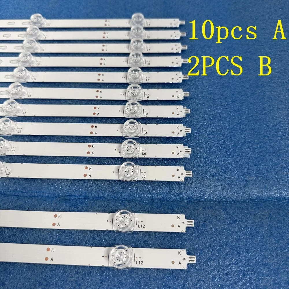 LED Backlight Strip for JVC LT58MB708 LT58MAW595 LT58MAW705 ONN 100069454 LED58D06A LED58D06B-ZC29AG-07E 30358006006E