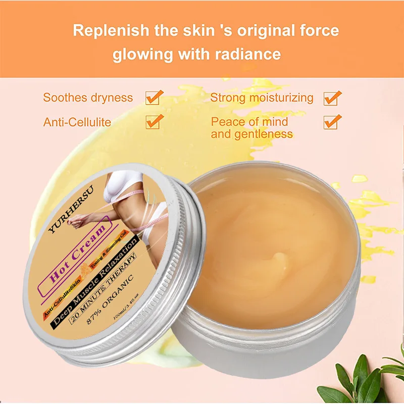 

Moisturizing Firming & Brightening Heating Body Massage Cream for Shaping