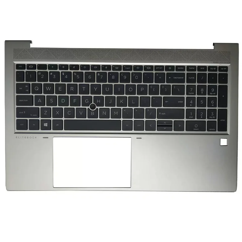 M   M07491-001 New For HP EliteBook 850 G7 Palmrest Upper Case US Backlit Keyboard