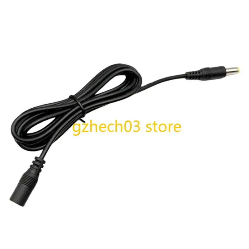 G2AC Power Supply Extension Cable Extension Cable for Security Cameras LED Strips DC5.5mm x 2.1mm Female to Male Cord view 2