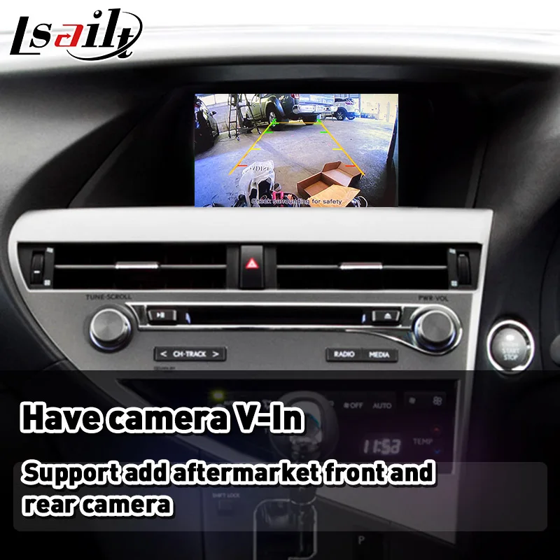 Lsailt CP AA OEM Integration Video Interface for Lexus RX 270 450h RX450H RX350 Mouse Control 2012-2015 RX270