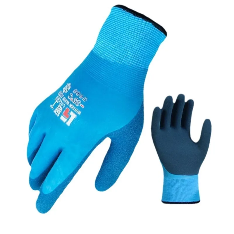 Guantes impermeables para hombre y mujer, manoplas de trabajo para clima frío, para congelador con aislamiento térmico, 100%