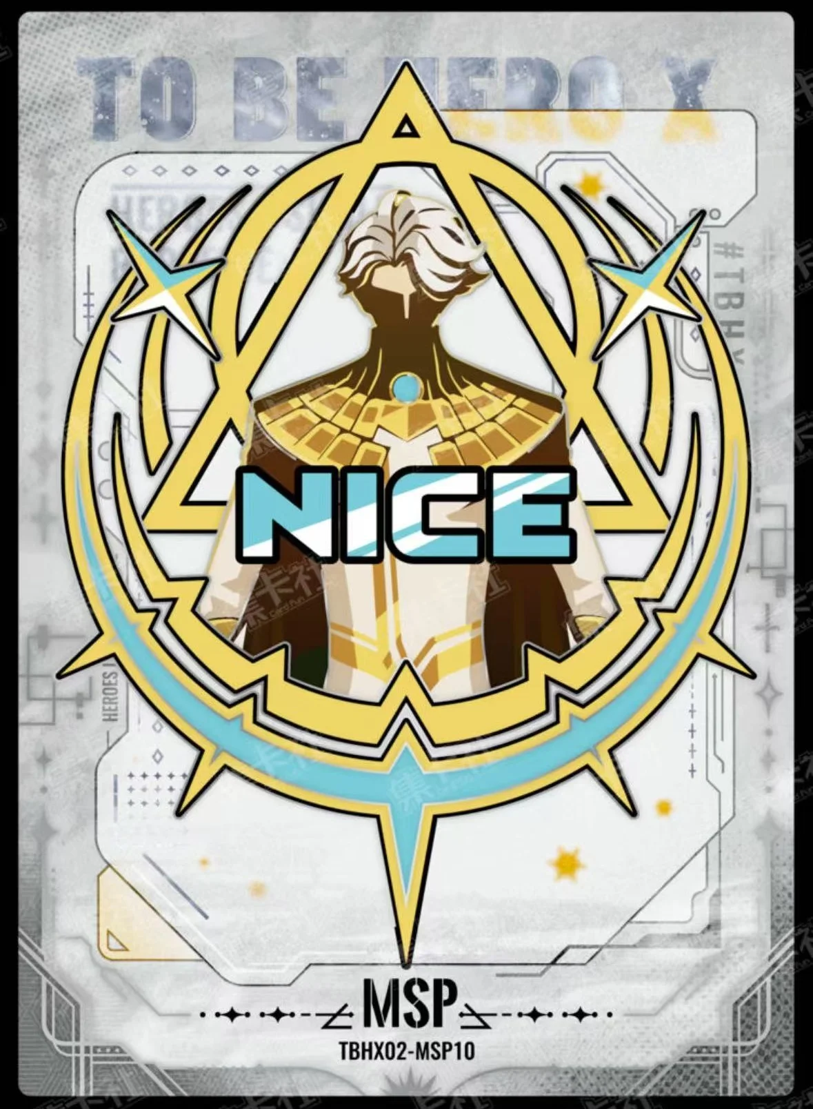 Genuine To Be Hero X Convex Hero Card I Am The Hero Series Anime Game Character X Queen Nice Collection SSP MSP SP Rare Cards