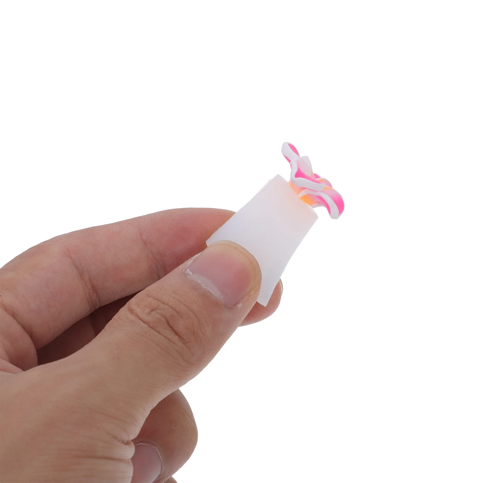 24Pcs Silicone Toe Separators Soft Comfortable Pedicure Nail Art Tool for Precision Polish Easy Clean Reusable Versatile Foot