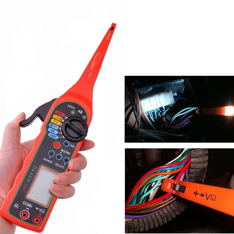 Power Electrical Multi-Function Auto Circuit Tester Multimeter Lamp Car Repair Automotive Electrical Multimeter