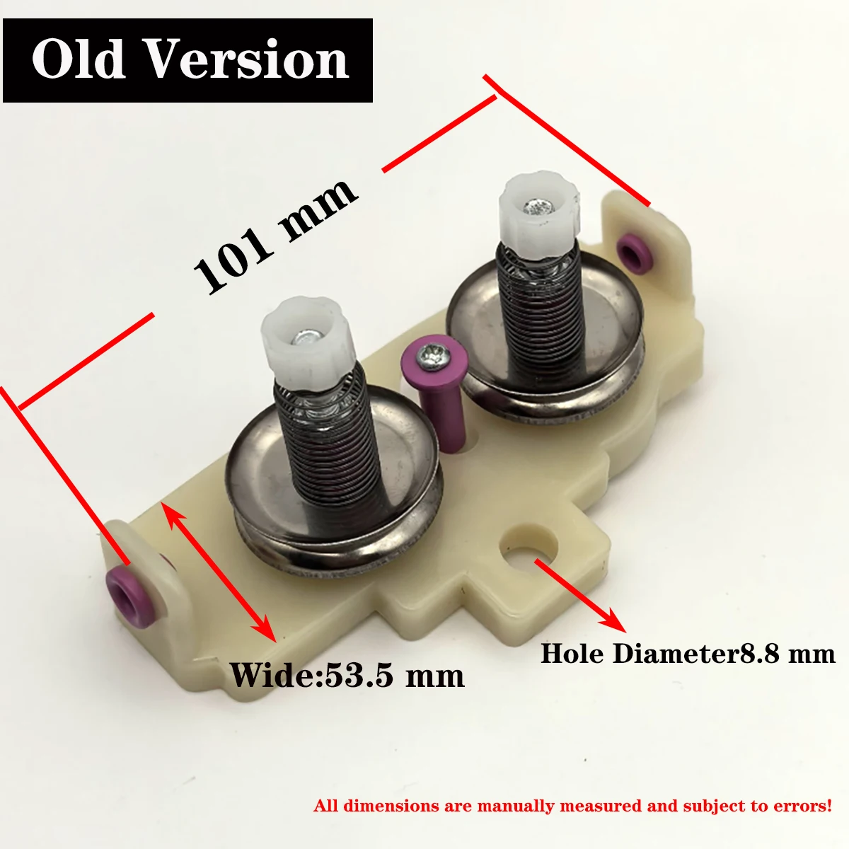 5psc Dual Post Weft Yarn Tensioner, High Precision Textile Spare Part for Rapier Loom Machine