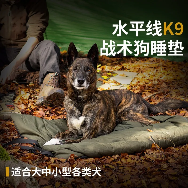 Large Dog Bed Mat, Washable Chew Resistant Pet Cushion, Warm All Season Sleeping Pad